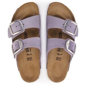 Birkenstock Arizona Big Buckle
Nubuck Leather - Purple Fog